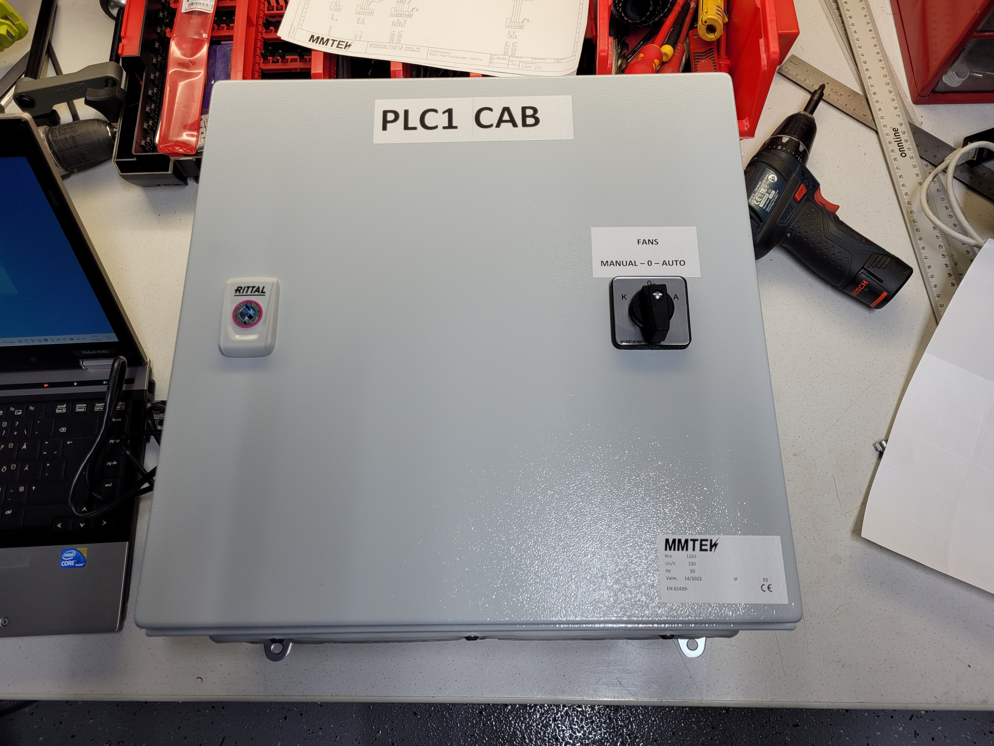 Wintry Mountain Landscape